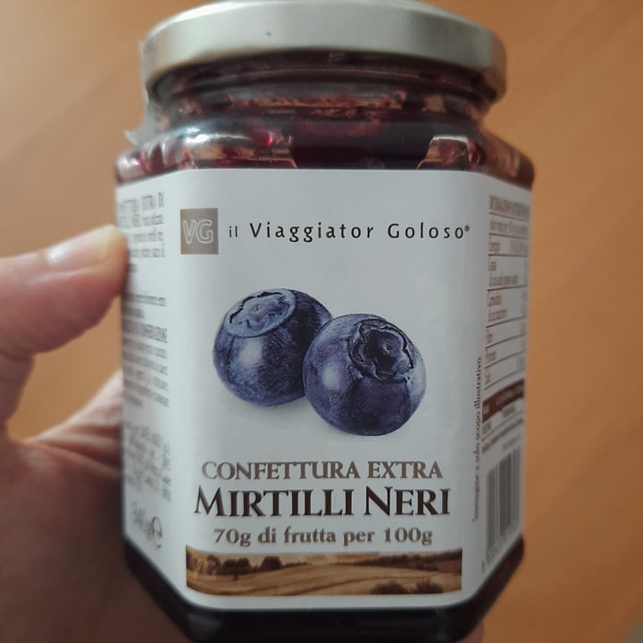 photo of Il Viaggiator Goloso Confettura extra 70% mirtilli neri shared by @paolazeta on  02 Aug 2022 - review