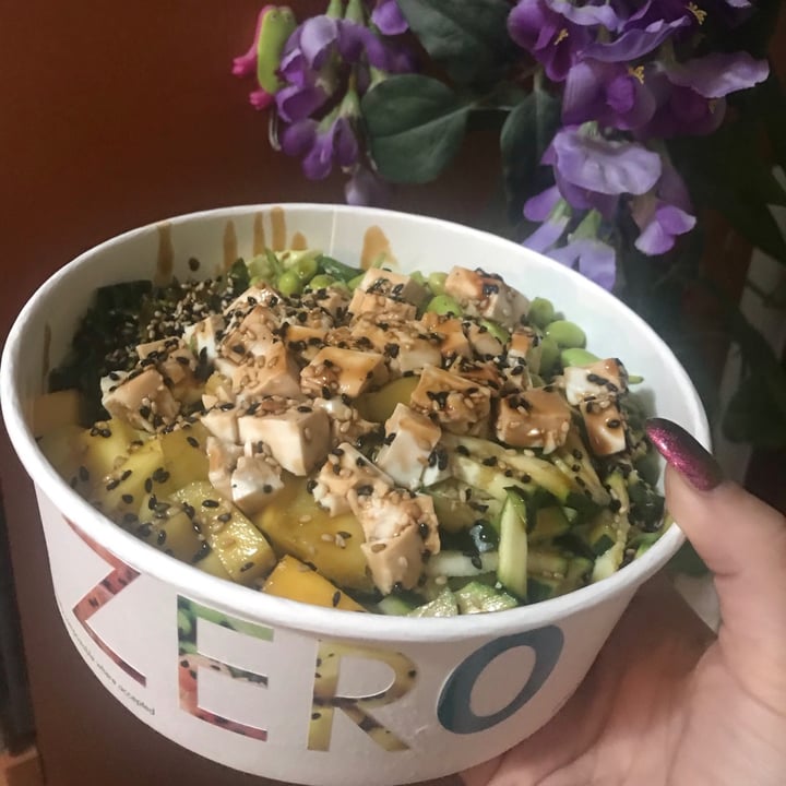 photo of Zero - Healthy Bar & Poke Vegan Power Salar Poké Bowl shared by @mariella on  04 Jan 2021 - review