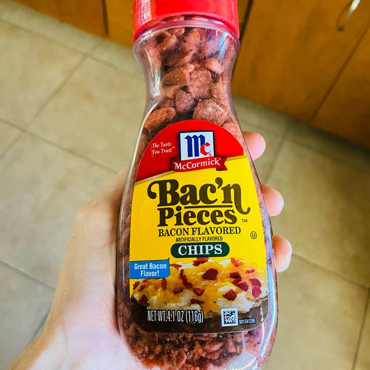 photo of McCormick Bac'n Pieces Bacon Flavoured Bits shared by @beckyyy on  21 Oct 2022 - review