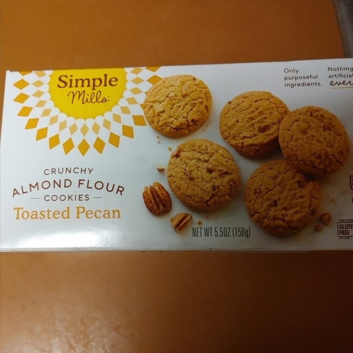 review photo of Simple Mills Crunchy Almond Flour Cookies - Toasted Pecan shared by @janmont08 on 22 Aug 2021 - review