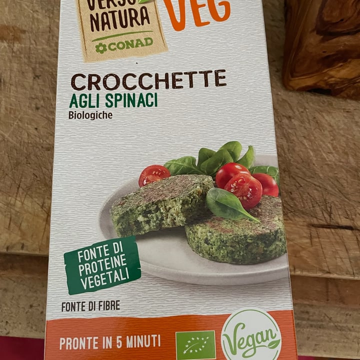 photo of Verso Natura Conad Veg Crocchette agli Spinaci shared by @lacompagniadialex on  06 Oct 2021 - review