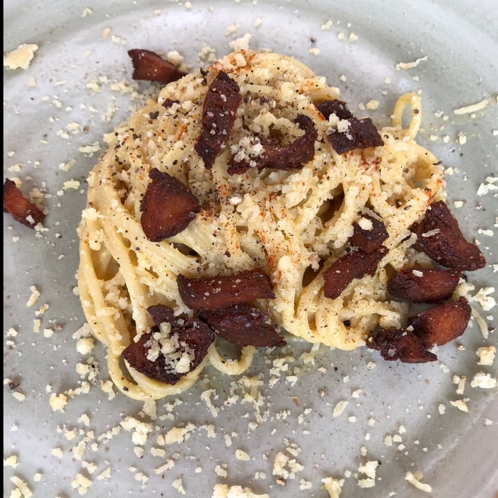 photo of Rifugio Romano Vegan Carbonara shared by @ludogalle on  23 Mar 2022 - review