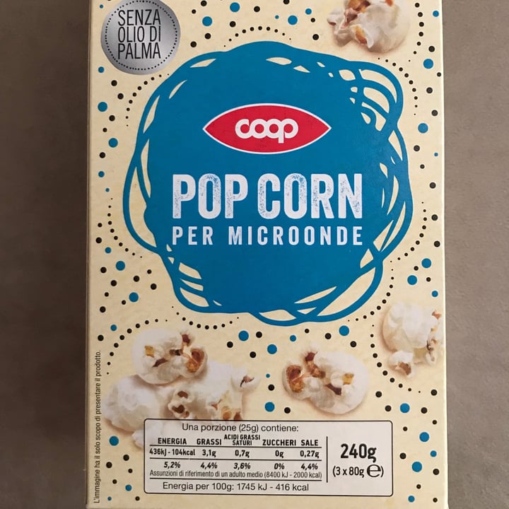 photo of Coop Pop Corn Per Microonde shared by @andy94 on  20 Mar 2022 - review