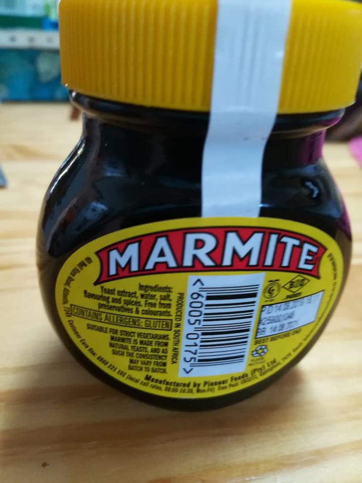 photo of Marmite Marmite yeast extract  shared by @jehpam on  19 Dec 2019 - review