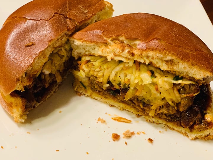 review photo of Busboys And Poets Vegan BBQ “Beef” Sandwich shared by @akkvegan on 03 Feb 2019 - review