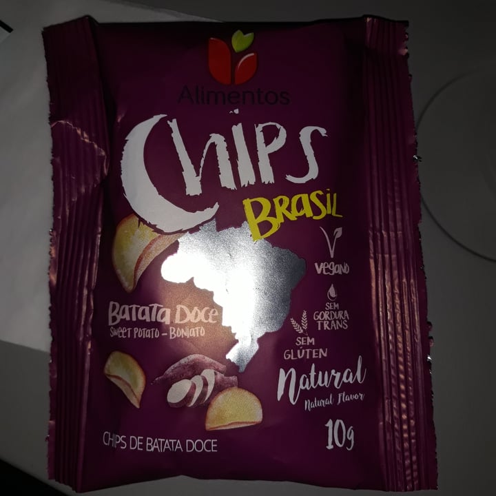 photo of Uni alimentos Chips Brasil Batata Doce shared by @anasouto on  07 Jul 2022 - review