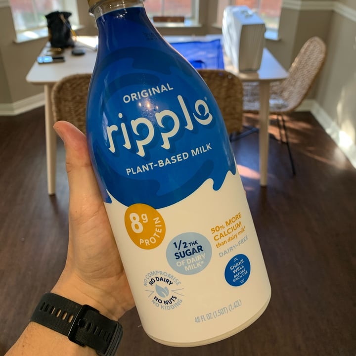 photo of Ripple Foods Original Plant-Based Milk shared by @cayo on  12 Nov 2022 - review