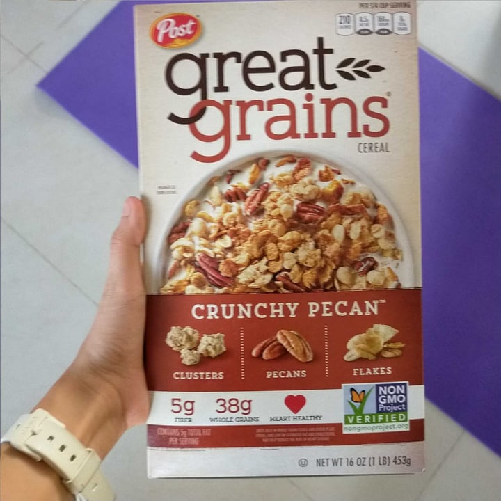 photo of Great Grains Raisin Dates Pecan Great Grains Cereal shared by @jm369 on  23 Aug 2020 - review