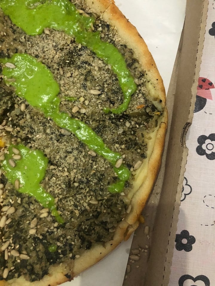 photo of Pizza Vegana Pizza Verdolaga shared by @milagrosagus on  24 Feb 2020 - review