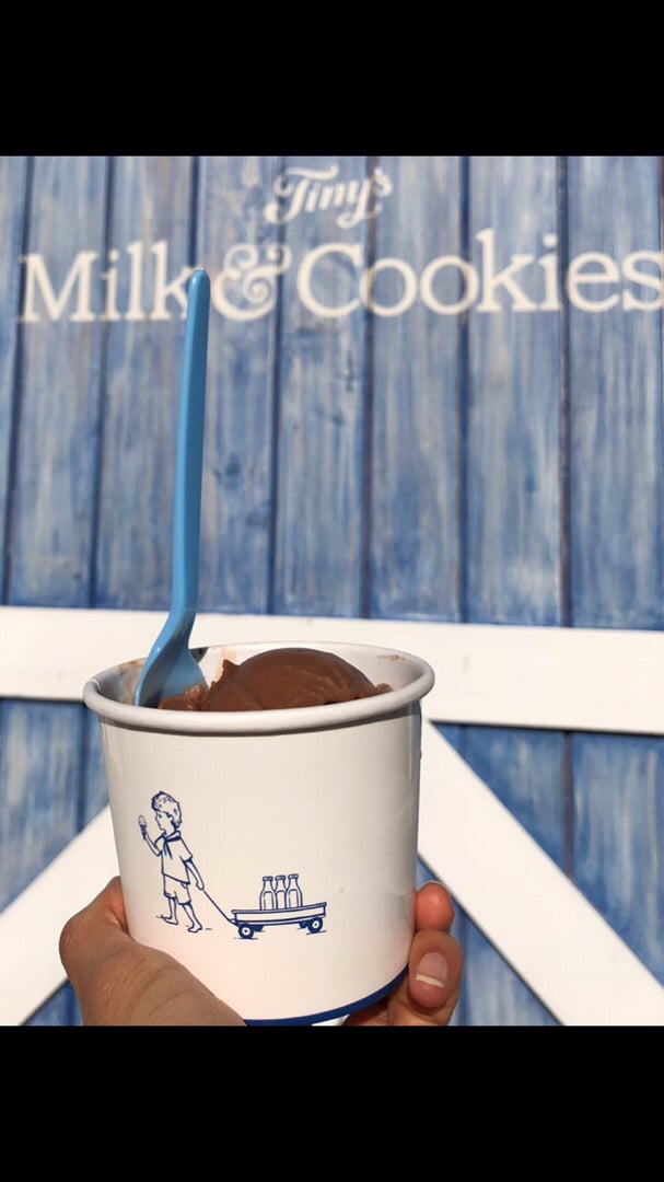 photo of Tinys Milk and Cookies Chocolate Coconut Ice Cream shared by @rithikapro on  17 Dec 2018 - review