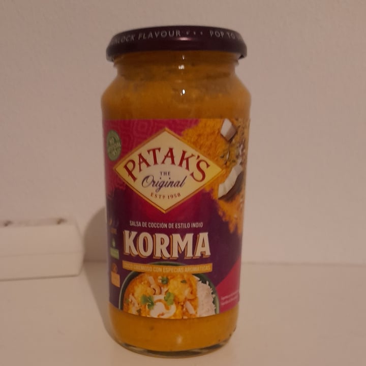 photo of Patak's Korma Paste shared by @margaridaferreira on  07 Jun 2022 - review