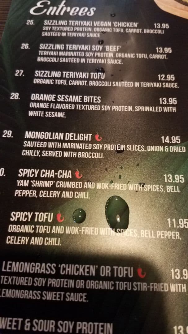 「Spicy Cha-Cha」の料理の写真