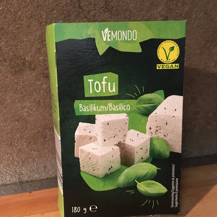 photo of Vemondo Tofu Basil shared by @veganforever19 on  21 Feb 2022 - review
