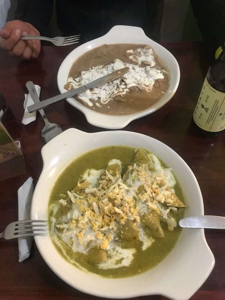 photo of GOLD TACO Enchiladas verdes de milanesa shared by @maaeely on  10 Dec 2019 - review