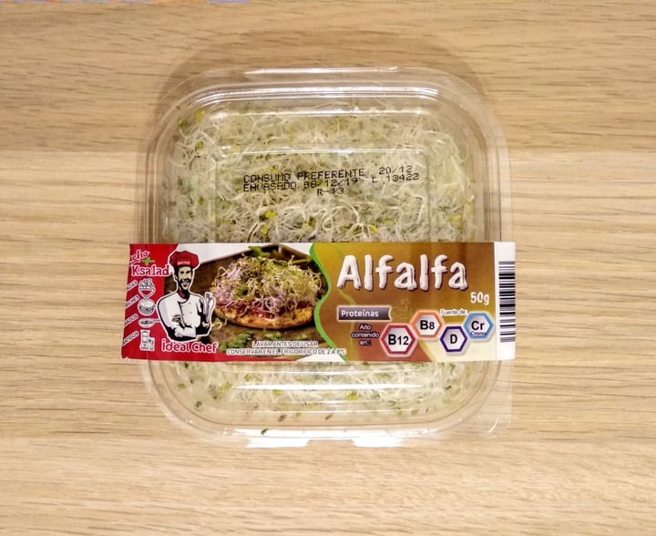 review photo of Ideal chef Germinado De Alfalfa shared by @dolche on 11 Dec 2019 - review