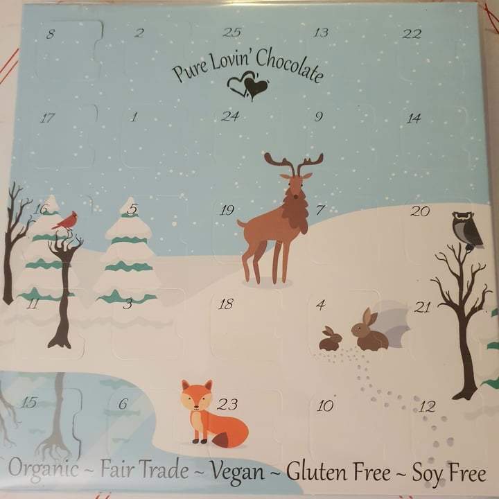 photo of Pure Lovin' Chocolate Advent Calendar (Filled) shared by @anistavrou on  11 Dec 2022 - review