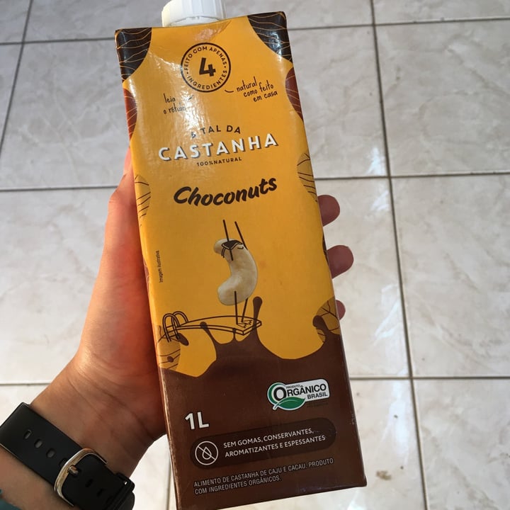 photo of A Tal da Castanha Choconuts shared by @johanjasselli on  12 Jul 2021 - review