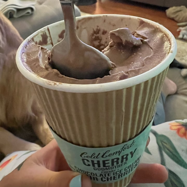 Cold Comfort Ice Cream (Can Canteen WalkUp Window) Fernwood, Victoria, Canada Vegan Cherry