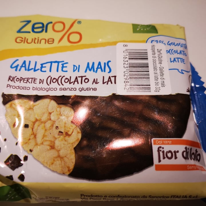 photo of Fior di Loto Gallette di mais ricoperte di cioccolato al latte shared by @magiveg on  24 Jan 2022 - review