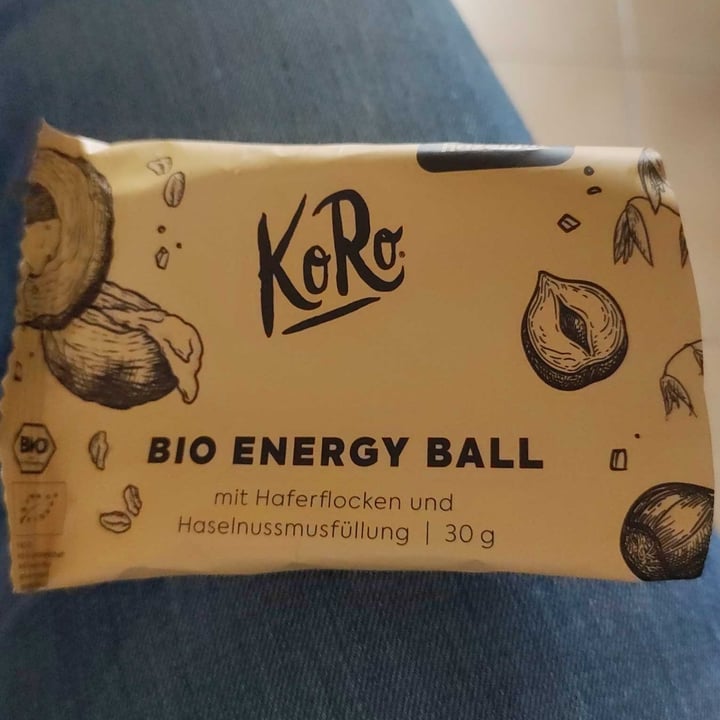 photo of Koro Bio Energy Ball mit Haferflocken und Erdnussm. shared by @bravaesse on  14 Sep 2022 - review