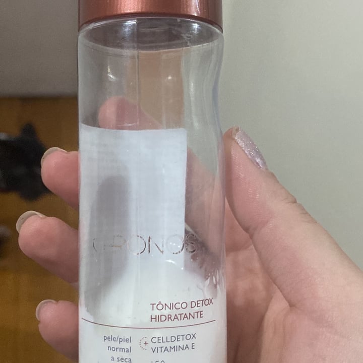 review photo of Natura Chronos tonico detox hidratante shared by @leticiares on 01 Oct 2022 - review