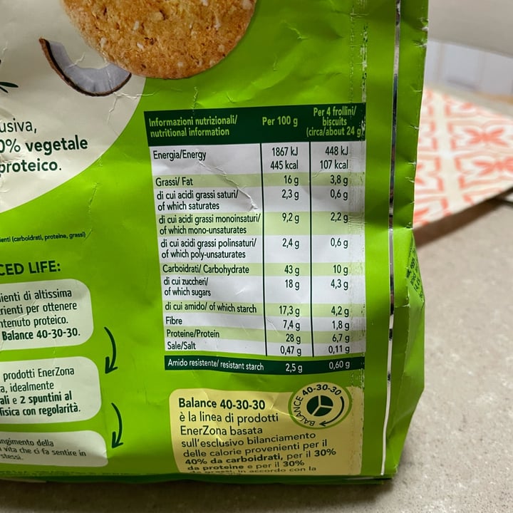 review photo of Enervit Frollini al cocco shared by @tapir on 02 Apr 2022 - review