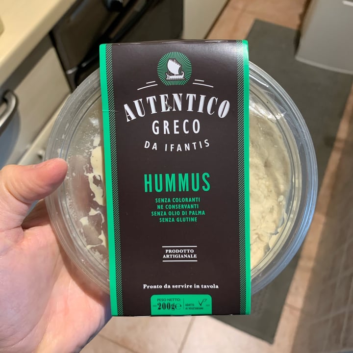photo of Autentico greco da ifantis Hummus shared by @ilariap on  15 Nov 2022 - review