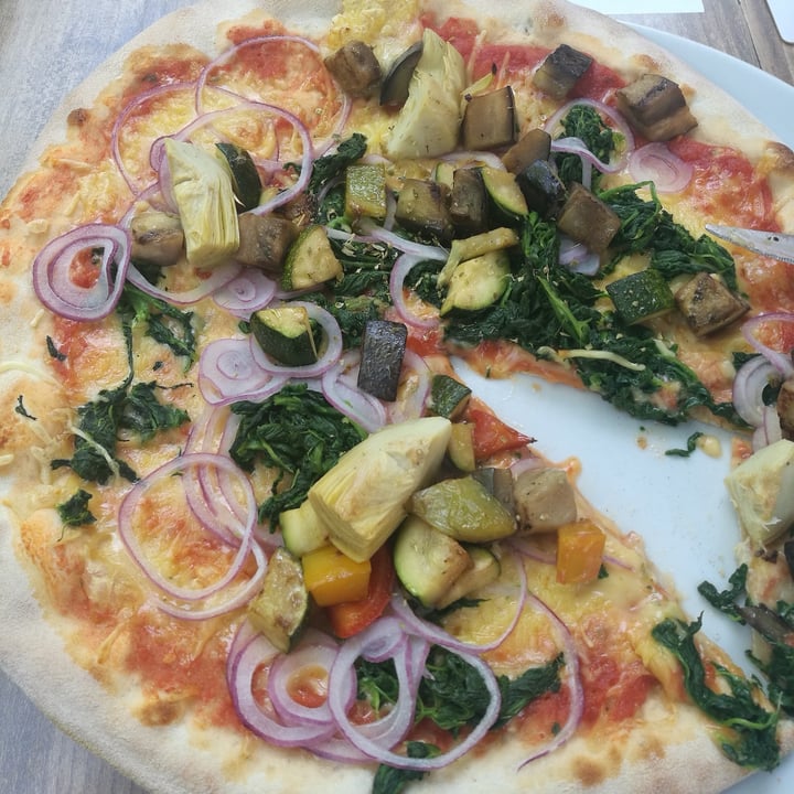photo of Carl-Zone Vegane Gemüsepizza shared by @golination on  22 Jul 2021 - review
