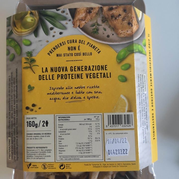 photo of Heura Chunks Originali shared by @zonkina on  12 Apr 2022 - review