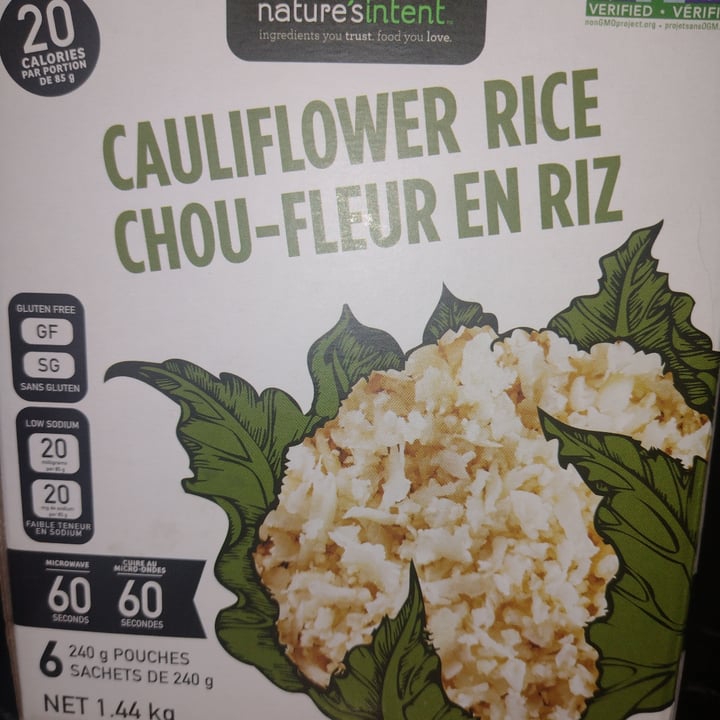 Nature's Intent Cauliflower Rice Review abillion