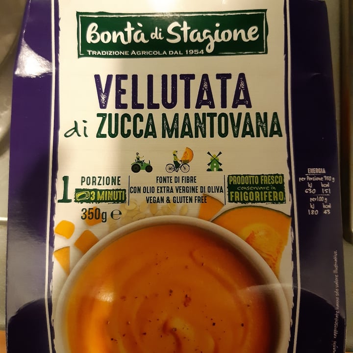 review photo of Bontà di stagione Vellutata di Zucca mantovana shared by @robeart on 23 Oct 2022 - review