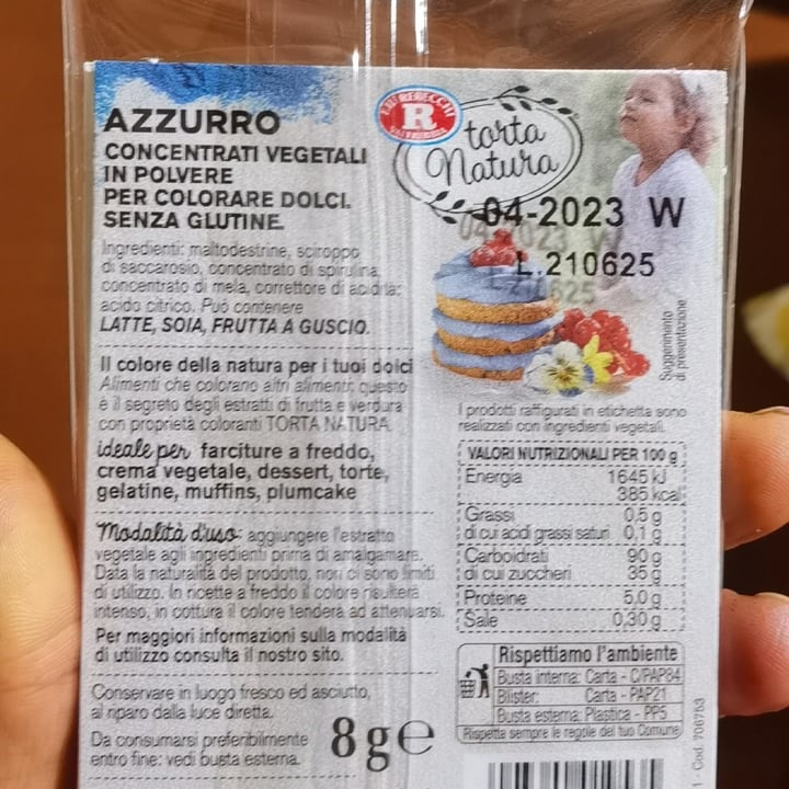 photo of Fratelli Rebecchi Valtrebbia Colore Azzurro Naturale shared by @simoparrot on  30 Dec 2021 - review