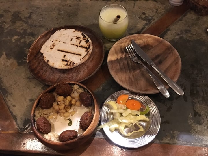 review photo of Happiness Beach Bar Hummus Falafel shared by @veganmissjo on 03 Jan 2019 - review