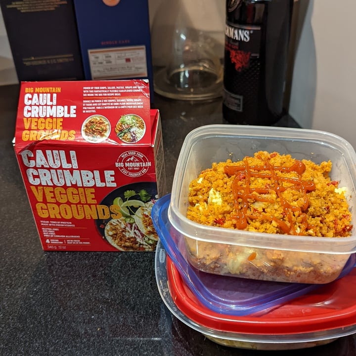 review photo of Big Mountain Foods Cauli Crumble Veggie Grounds shared by @jmarikar on 03 Nov 2021 - review