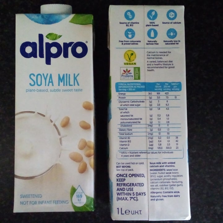 photo of Alpro Soya Milk shared by @sh0na on  14 Feb 2022 - review