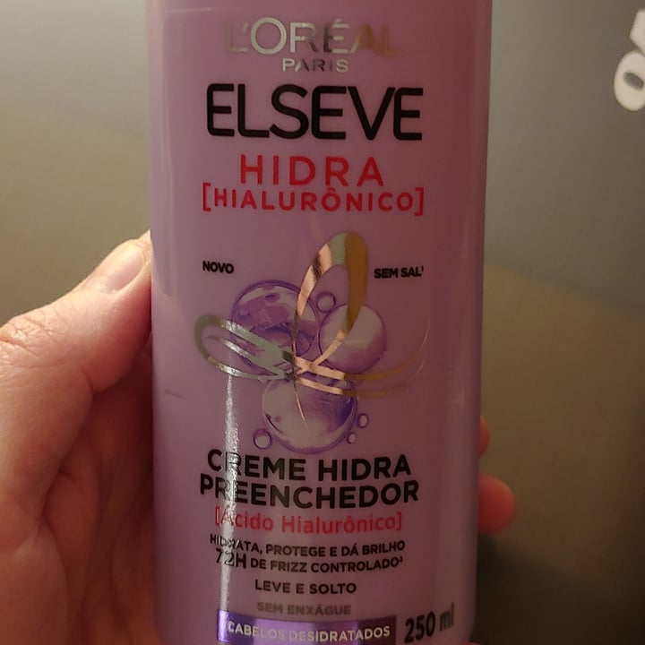 review photo of L’Oréal PARiS Creme de pentear hidra hialuronico shared by @alesspd on 16 Apr 2022 - review