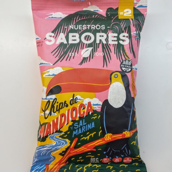 photo of Nuestros Sabores Chips De Mandioca shared by @ma-ga on  10 Oct 2020 - review