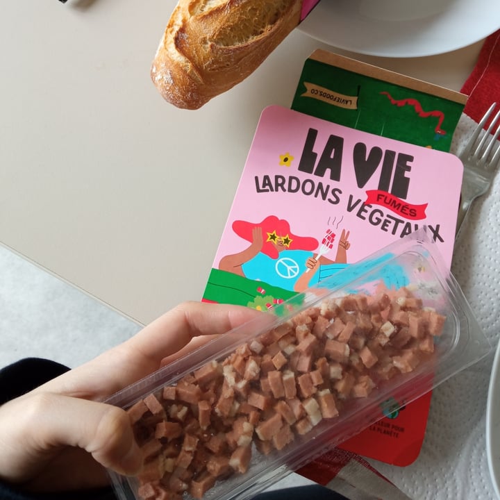 photo of La Vie Foods lardons végétaux fumés shared by @kuraudia on  04 Mar 2022 - review
