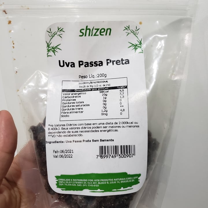 photo of Shizen uva passa shared by @agnieska on  05 May 2022 - review