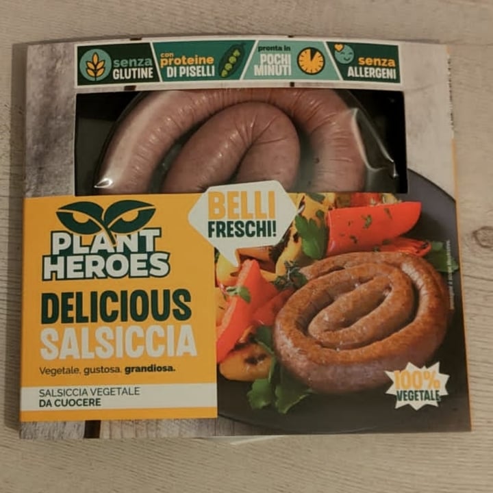 photo of Plant Heroes Delicious Salsiccia shared by @vivib on  18 Nov 2022 - review