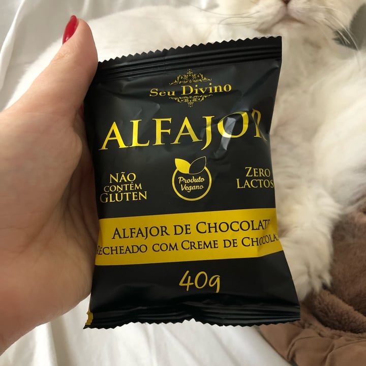 photo of Seu Divino Alfajor vegano de chocolate shared by @laurakalkmann on  25 May 2022 - review