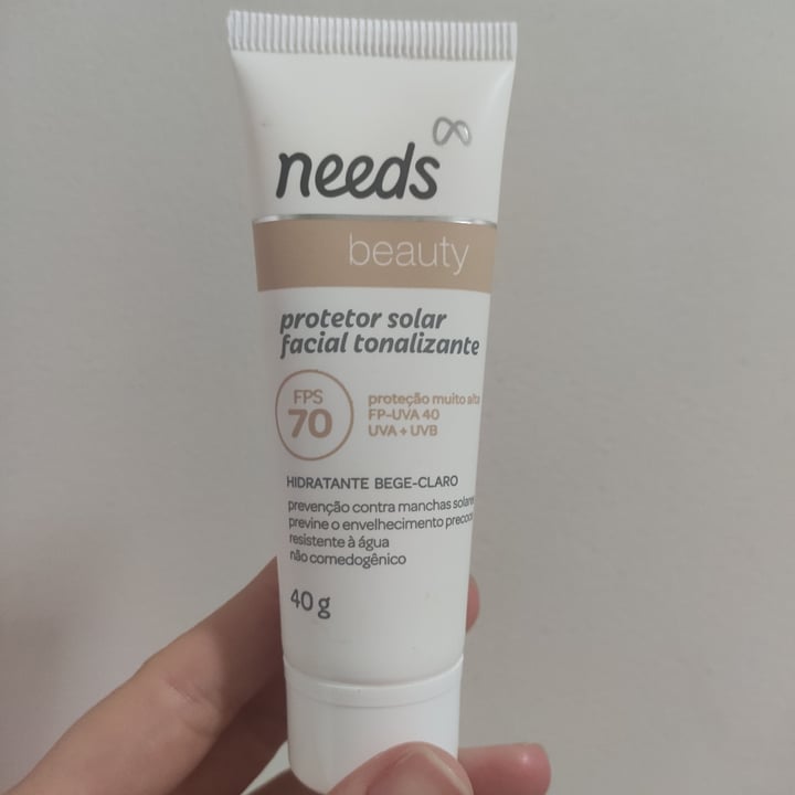 review photo of Needs Protetor Solar Facial shared by @andressamaiochi on 29 Jan 2022 - review