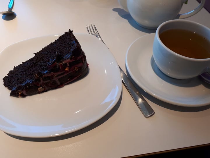 review photo of John Lewis & Partners Beetroot And Rose Chocolate Cake shared by @crabapple on 25 Jan 2020 - review