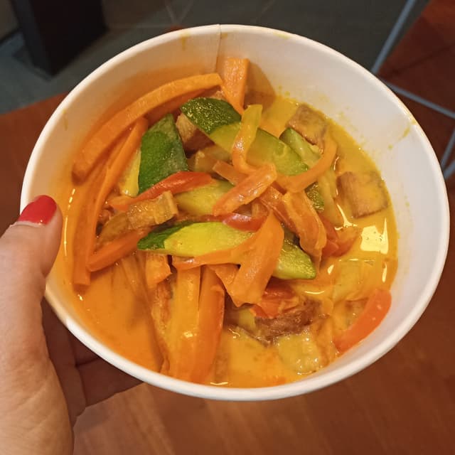 菜肴“red curry”的照片