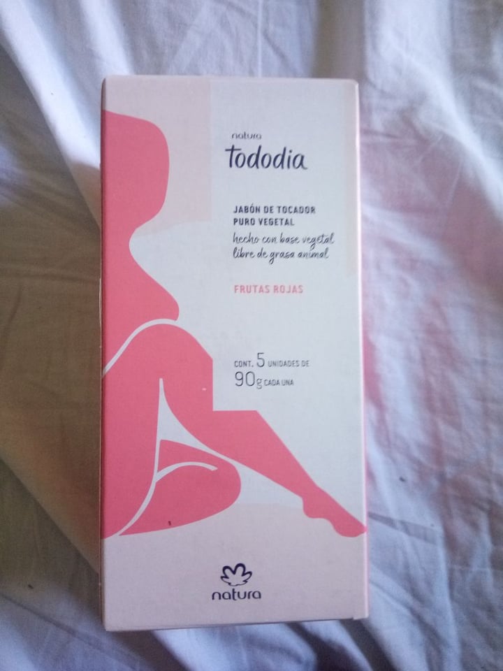 review photo of Natura Jabón en Barra Frambuesa y Pimienta Rosa Tododia shared by @cacaroma on 18 Feb 2020 - review
