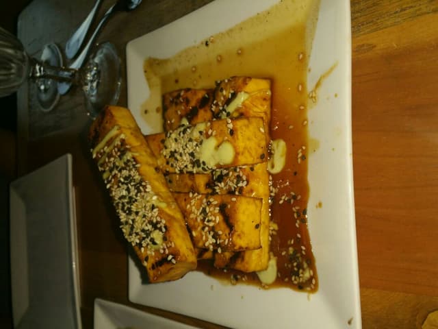 Photo of the dish “Maple glazed tofu”