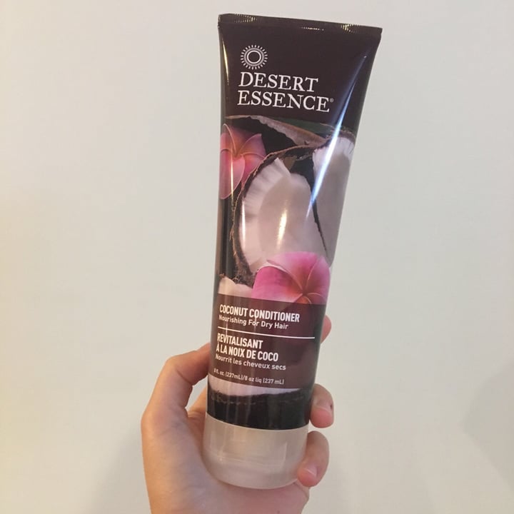 review photo of Desert Essence Coconut conditioner shared by @ggsovegan on 20 Sep 2019 - review
