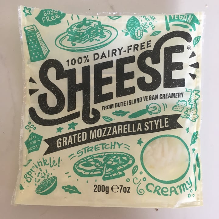 photo of Sheese Grated Mozarella Style Dairy FreeSheese shared by @sp83 on  28 Jun 2021 - review