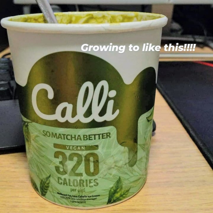 photo of Calli So Matcha Better Ice Cream shared by @jellayee on  17 Nov 2020 - review