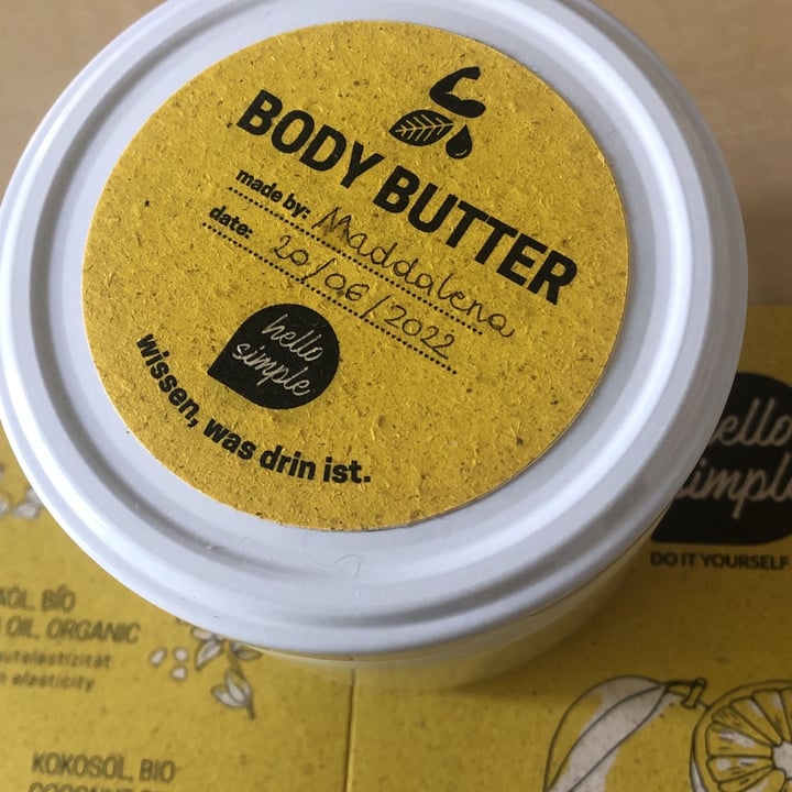 review photo of Hello simple diy body butter shared by @maddalenab on 20 Jun 2022 - review
